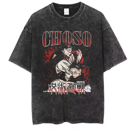 CHOSO Vintage Oversized Graphic Print