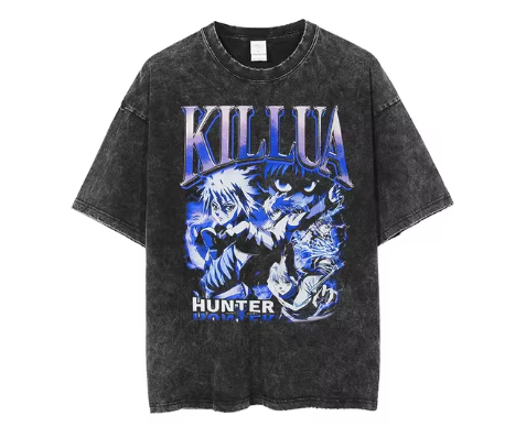 KILLUA Vintage Oversized Graphic Print